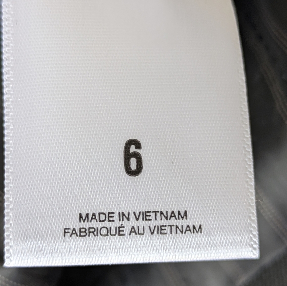 EXPRESS Double Breasted Jacket Blazer Black with Gold Buttons Womens 6 - Picture 6 of 9